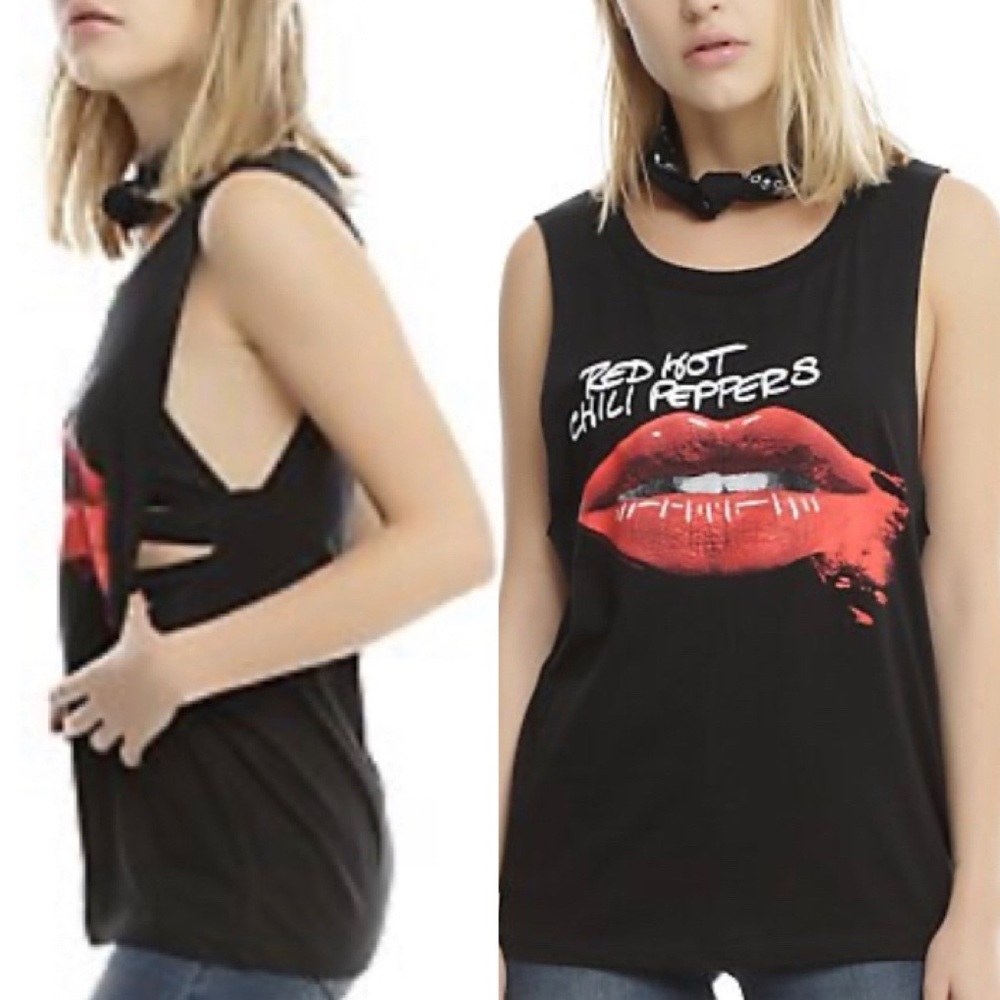 RHCP LIPSTICK GIRLS MUSCLE TOP 🌶👄